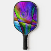 Glas in lood pickleball paddle (Achterkant)