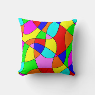 Glas in lood Pillow Kussen