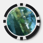 Glas in lood pokerchips (Voorkant)