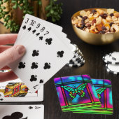 Glas in lood pokerkaarten (Insitu)