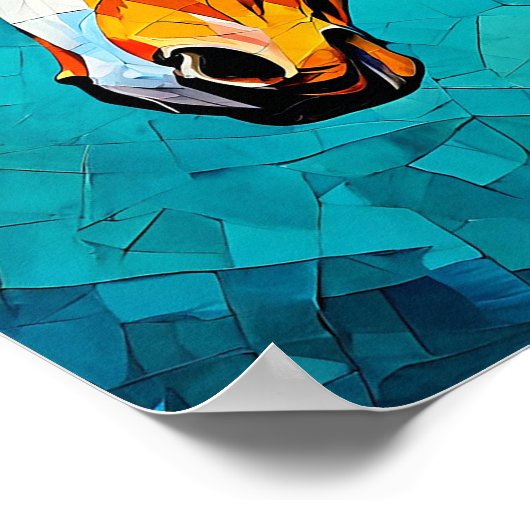 Glas in lood poster (Hoek)