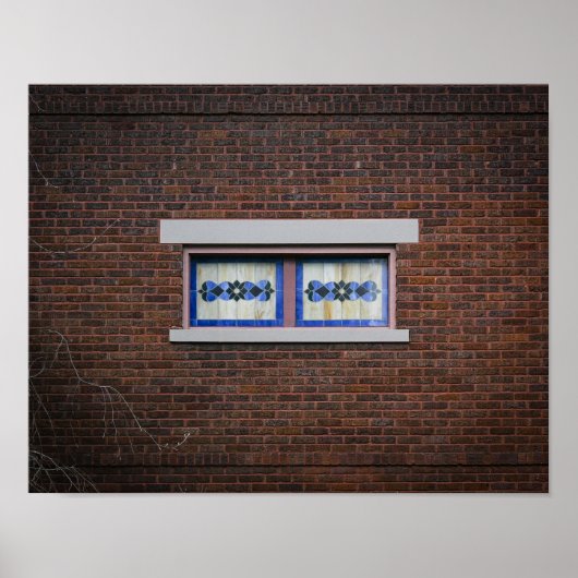 Glas-in-lood Poster (Voorkant)