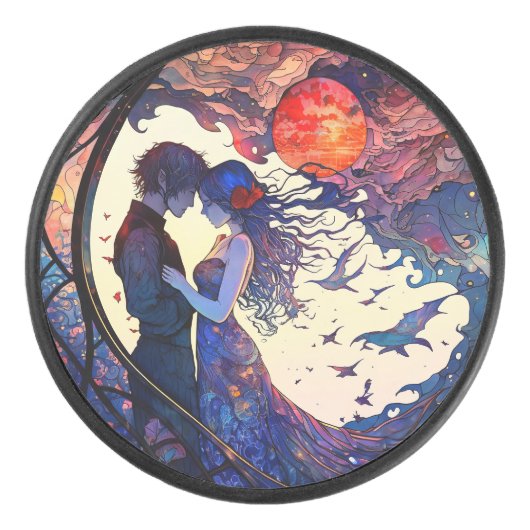 Glas in lood Puck (Voorkant)