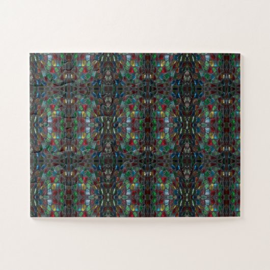 Glas in lood Puzzle Legpuzzel (Horizontaal)