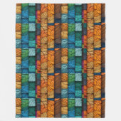 Glas-in-lood quiltdeken fleece deken (Voorkant)