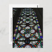 Glas in lood raam St Mary Bishops Lydeard Briefkaart (Voorkant / Achterkant)