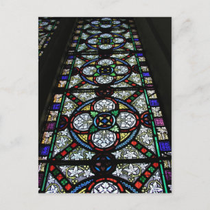 Glas in lood raam St Mary Bishops Lydeard Briefkaart