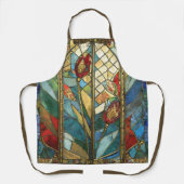 Glas in lood Red Chief Poppies bij zonsopgang Schort (Voorkant)