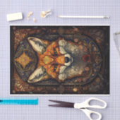 Glas in lood Red Fox 2 Tissuepapier (Craft)