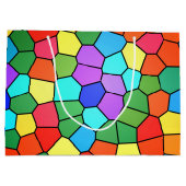 Glas in lood regenboog groot cadeauzakje (Achterkant)