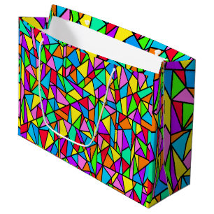Glas-in-lood Regenboog Groot Cadeauzakje