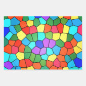 Glas in lood regenboog inpakpapier vel (Voorkant 2)