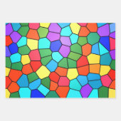 Glas in lood regenboog inpakpapier vel (Voorkant)