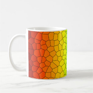 Glas in lood regenboog - kleurenspectrum koffiemok