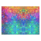 Glas in lood regenboogpatroon tafelkleed (Voorkant (Horizontaal))