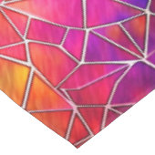 Glas in lood regenboogpatroon tafelkleed (Gekanteld)