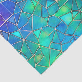 Glas in lood regenboogpatroon tissuepapier (Detail)