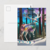 Glas in lood rendieren briefkaart (Voorkant / Achterkant)