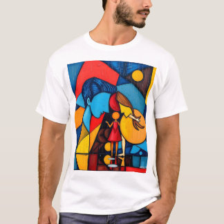 "Glas in lood Reverence T-shirt" T-shirt