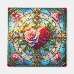 Glas in lood Romance Magneet