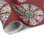 Glas in lood Round Church Window Cadeaupapier (Rol Hoek)