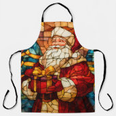 Glas-in-lood Santa Schort (Voorkant)