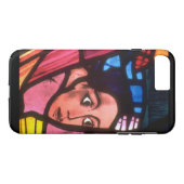 Glas in lood schilderen Case-Mate iPhone case (Achterkant (Horizontaal))