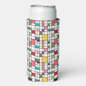 Glas in lood seltzer blikjeskoeler (Seltzer Voorkant)