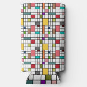 Glas in lood seltzer blikjeskoeler (Achterkant)