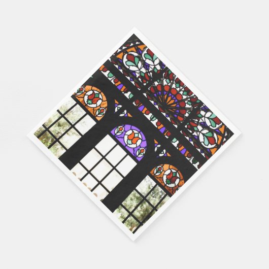 Glas in lood servet (Hoek)