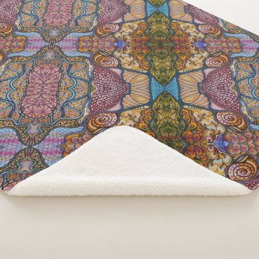 Glas in lood sherpa deken (3/4)