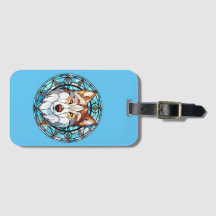 Glas in lood Siberische husky hond