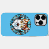 Glas in lood Siberische husky hond Case-Mate iPhone Case (Achterkant (horizontaal))