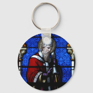 Glas in lood Sint-Nicolaas Blessings Sleutelhanger