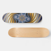 Glas in lood skateboard (Horizontaal)