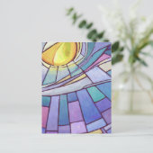 Glas in lood Sky Briefkaart (Staand voorkant)