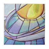 Glas in lood Sky Tegeltje (Voorkant)