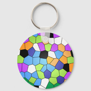 Glas in lood sleutelhanger