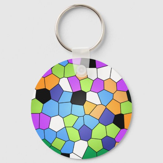 Glas in lood sleutelhanger (Voorkant)