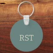 Glas in lood sleutelhanger (Achterkant)