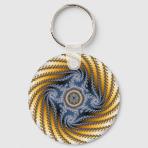 Glas in lood sleutelhanger