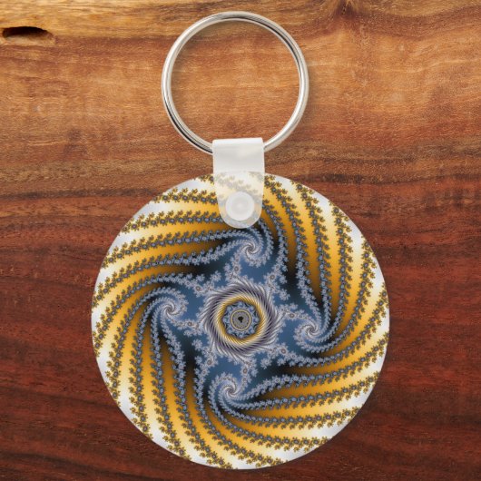 Glas in lood sleutelhanger (Voorkant)