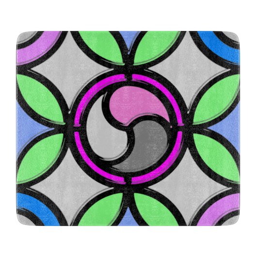 GLAS IN LOOD SNIJPLANK (Voorkant)