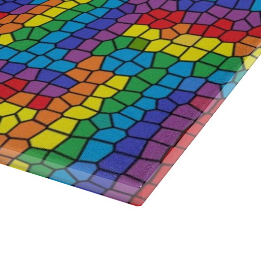 Glas in lood snijraad snijplank (Hoek)