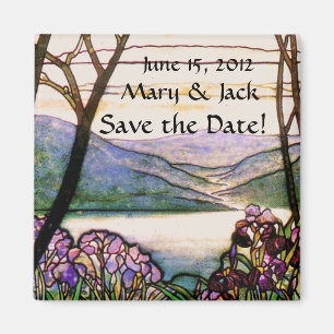  Glas in lood sparen de Magnet van de Datum