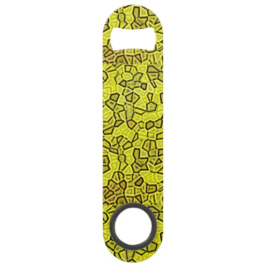 Glas in lood speed flessenopener (Achterkant)