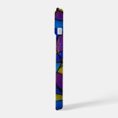 🕸️ Glas in lood Spiderweb Woensdag iPhone Case iPhone 15 Case (Linkerkant)