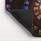 Glas in lood spiraalvenster muismat (Hoek)