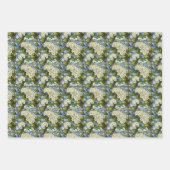 Glas in lood stijl Floral Inpakpapier Vel (Voorkant 3)