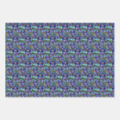 Glas in lood stijl Floral Inpakpapier Vel (Voorkant)